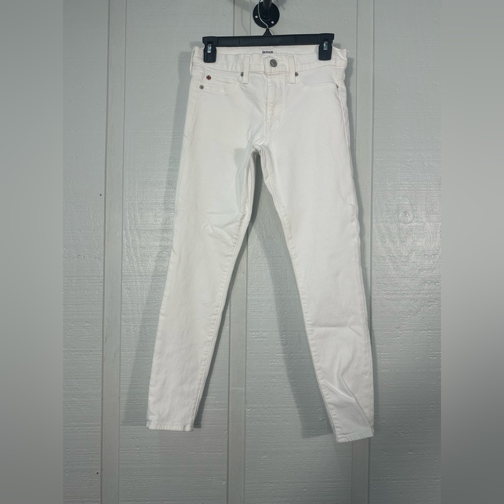 Hudson Womens Natalie White Denim Jeans Size 26 NWOT